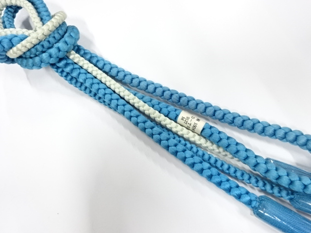 未使用品　正絹　手組帯締め